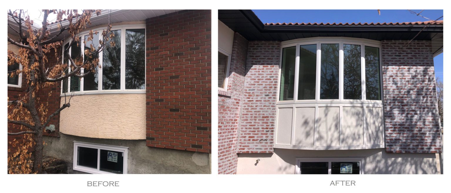 smooth stucco and venner