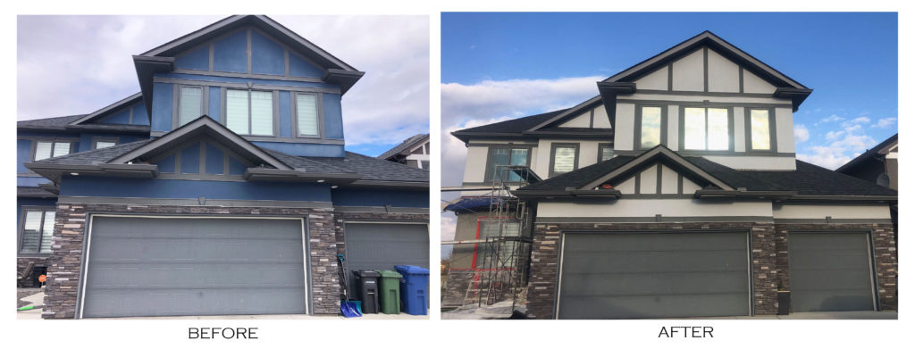 Stucco & acrylic color